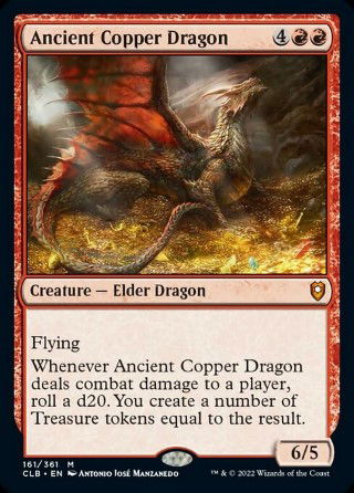 Ancient Copper Dragon (Commander Legends: Battle for Baldur's Gate)